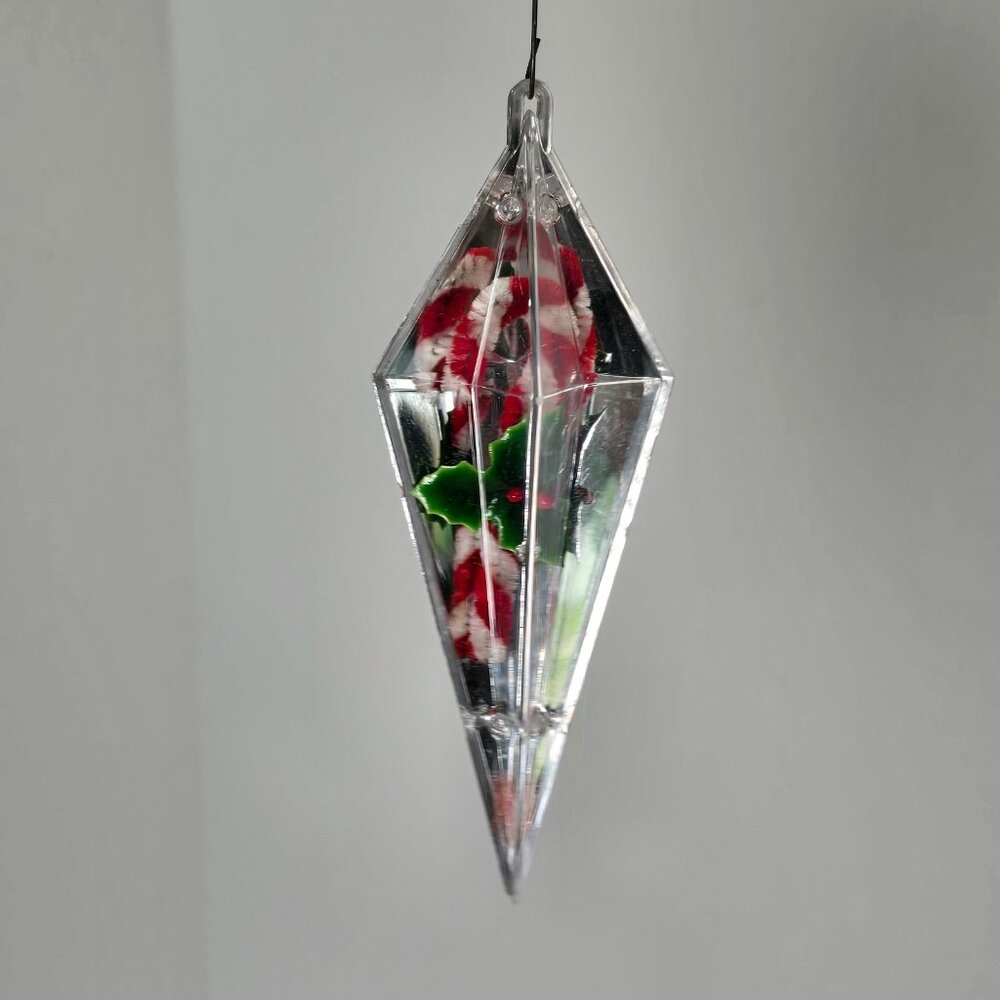 VTG Christmas Ornaments Lot Aluminum Bells Plastic Icicles Mirrored Ball 50s 60s - Picture 3 of 15